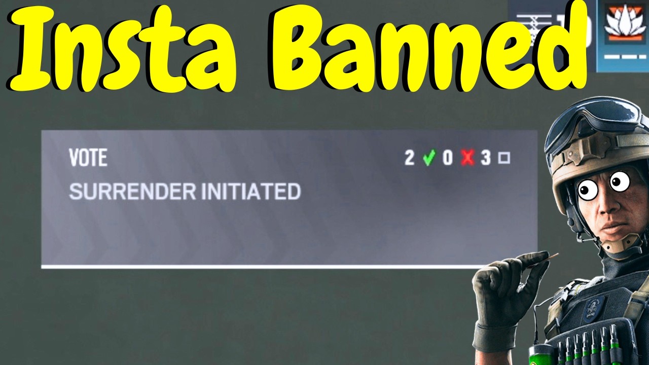How to Ban Cheaters in Rainbow Six Siege background