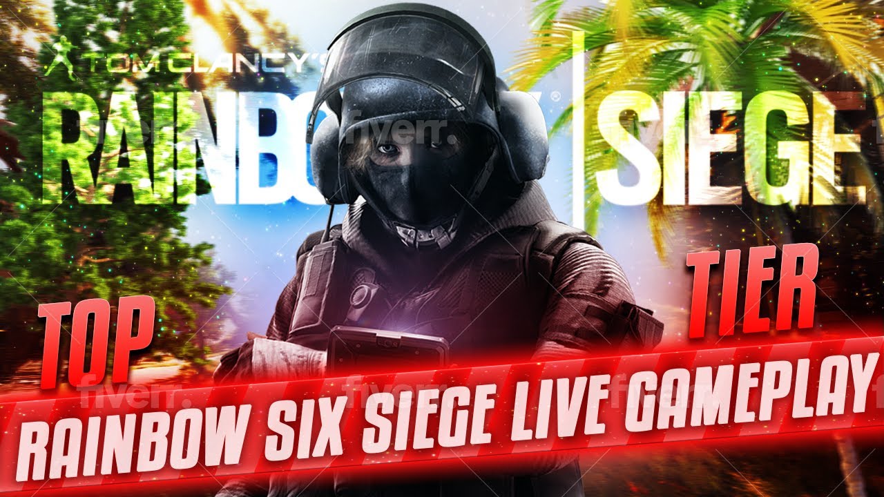 ๐ด Tom Clancy's Rainbow Six Siege Live Gameplay! background