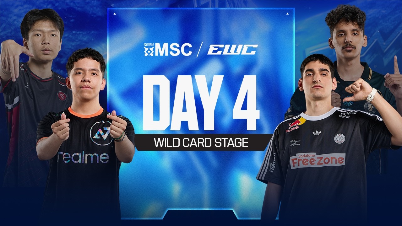 🔴 LIVE | WILD CARD DAY 4 | MLBB MSC at EWC 2026 | (ENG) background