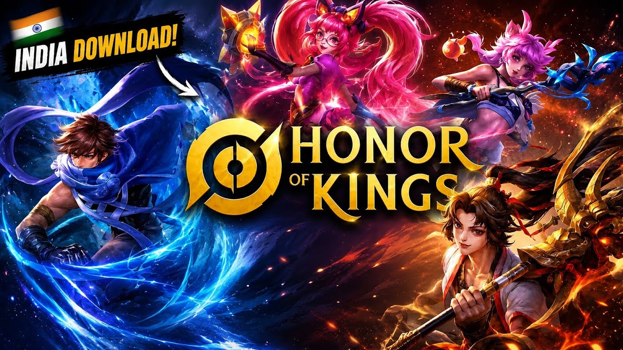 I Played HONOR OF KINGS for the First Time! 🔥 | Gameplay Part 1 background
