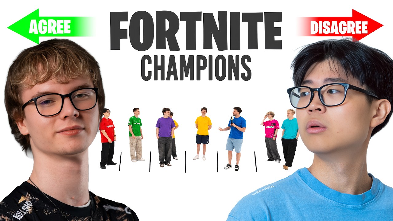 Do FNCS Champions think the Same? background