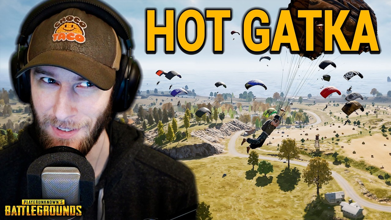 The Master-BAITer is in SHAMBLES ft. HollywoodBob | chocoTaco PUBG Erangel Duos Gameplay background
