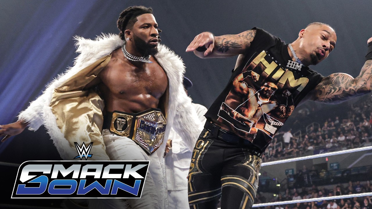 Carmelo Hayes challenges Trick Williams: SmackDown highlights, July 3, 2026 background