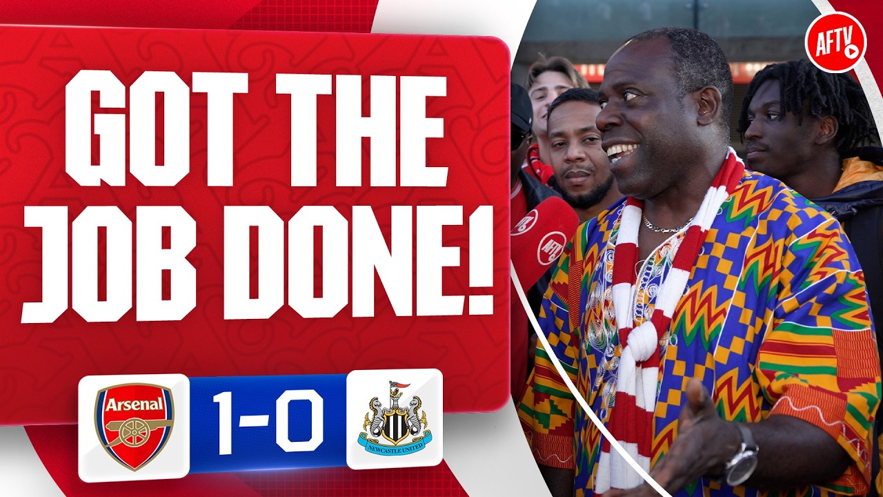 Nervy Result But Got The Job Done! (Belgium) | Arsenal 1-0 Newcastle background