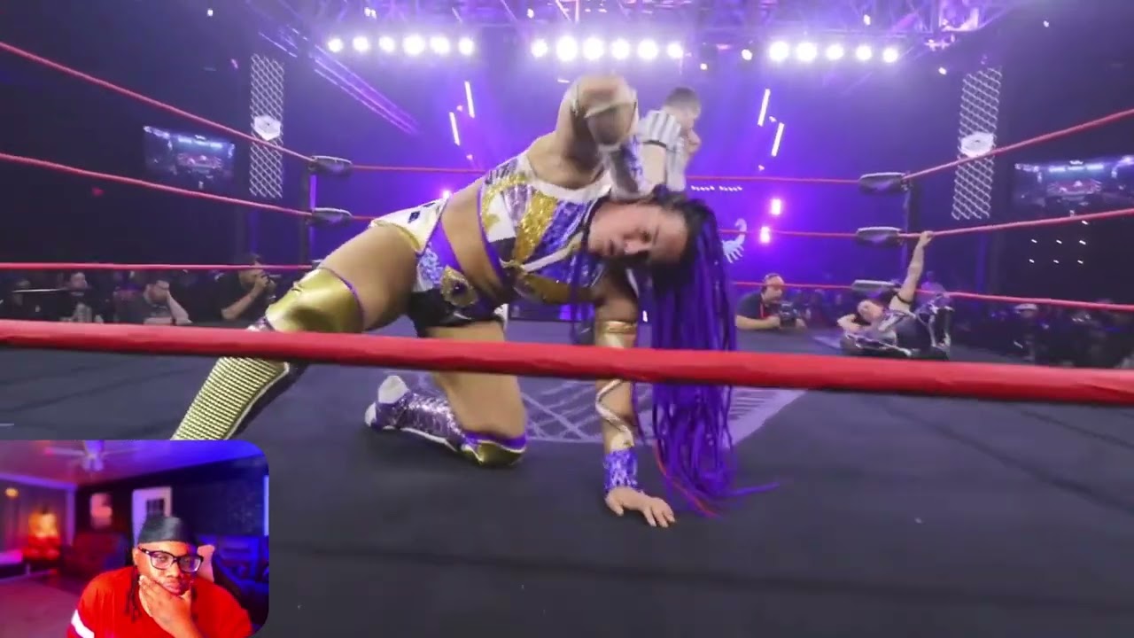 Masha Slamovic vs Rhio {Heels Have Eyes 11 7.1.26} 4th Rope Women's Championship (REACTION) backdrop