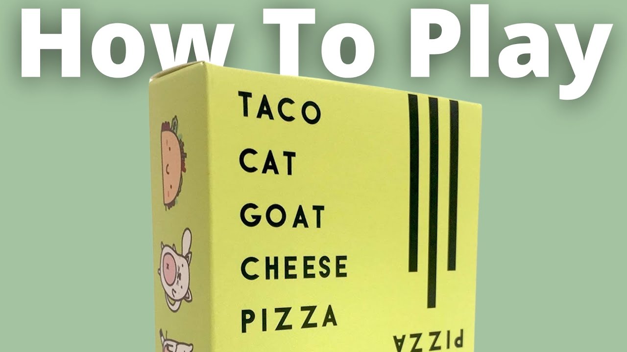 How to Play Taco Cat Goat Cheese Pizza background