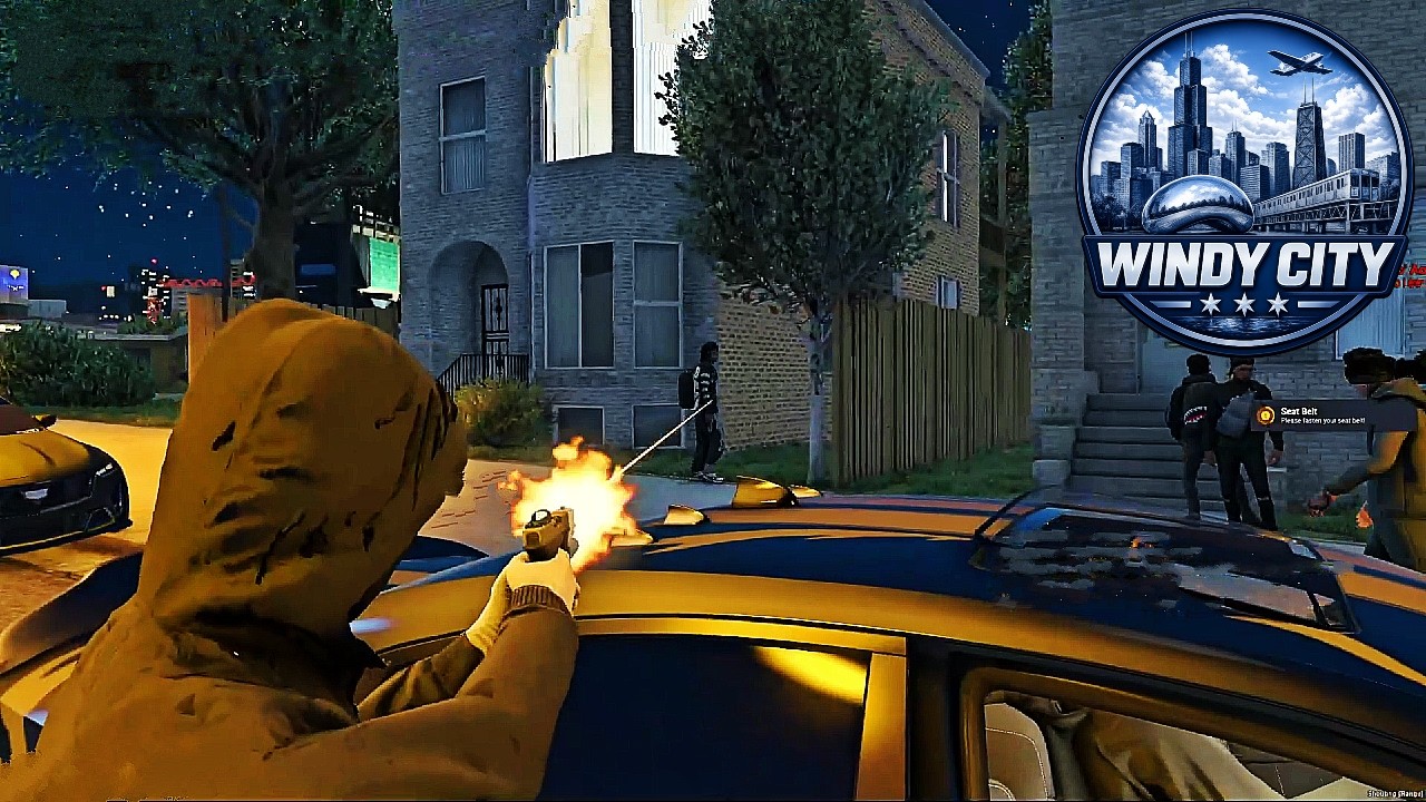 Windy City V5 On Demon Time Part 1 | Windy City V5 | GTA RP | Windy RP Server | Gaming Video background