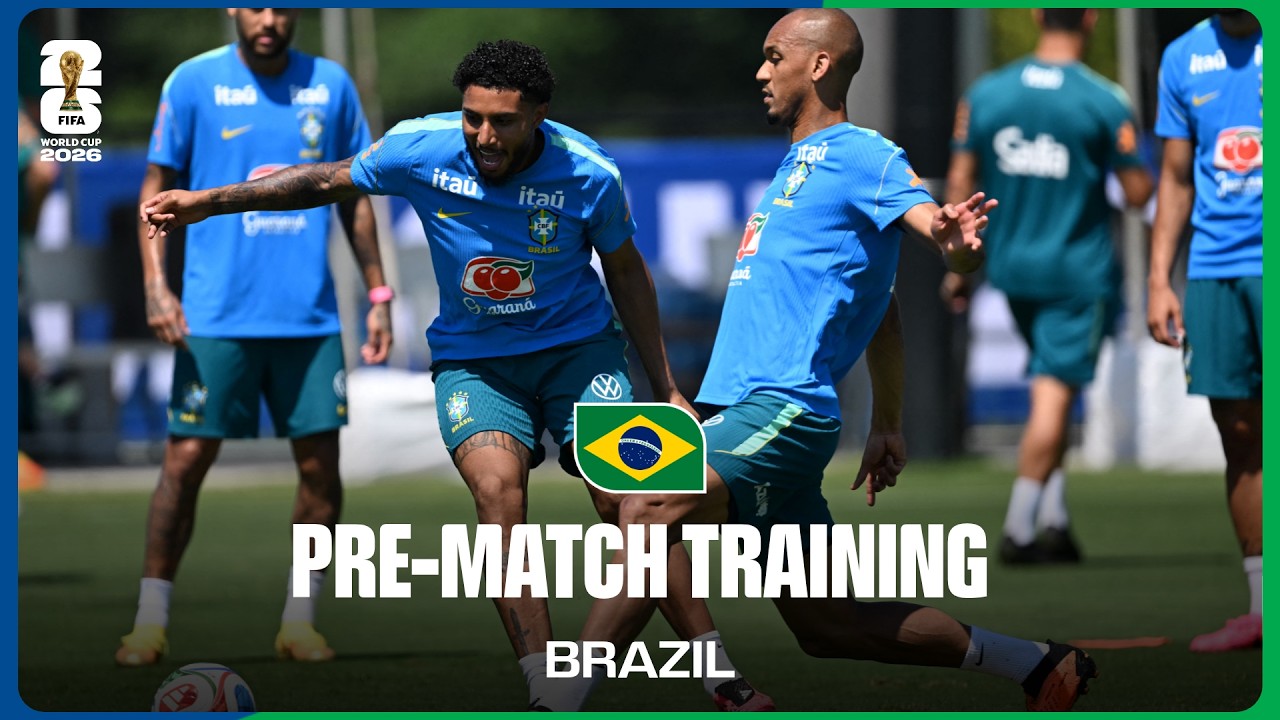 Brazil Train Before Norway | FIFA World Cup 2026™ background