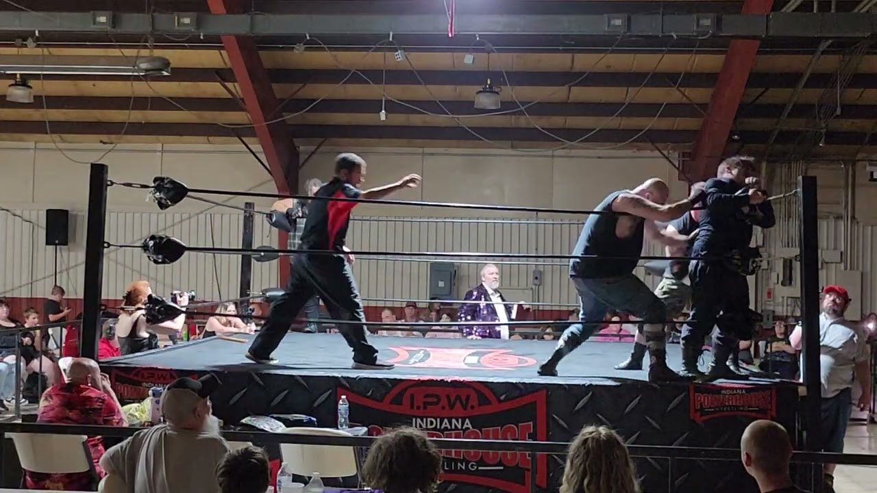 THE WORLD FAMOUS Mud Flap Mafia vs The Exiled (IPW Tag Team Titles) - IPW 6/13/26 background
