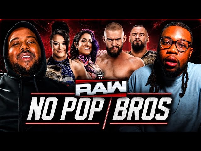 No Pop Bros React Monday Night Raw 6.21.26 (Lyra Valkyria Turns On Bayley π€―) background