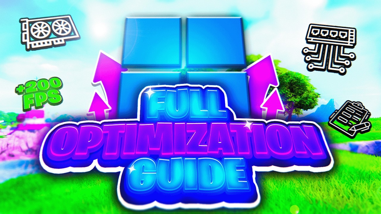 The ONLY Fortnite Optimization Guide You Will Ever Need in 2026 *Insane Results* background