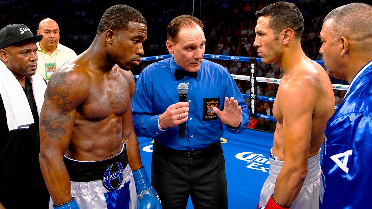 Adrien Broner (USA) vs Vicente Escobedo (USA) | KNOCKOUT, BOXING fight, HD, 60 fps background