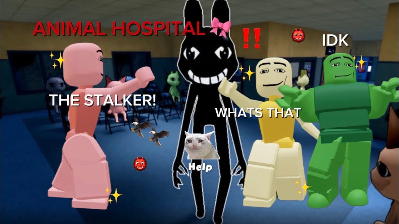 ANIMAL HOSPITAL #roblox #fypシ゚viral background