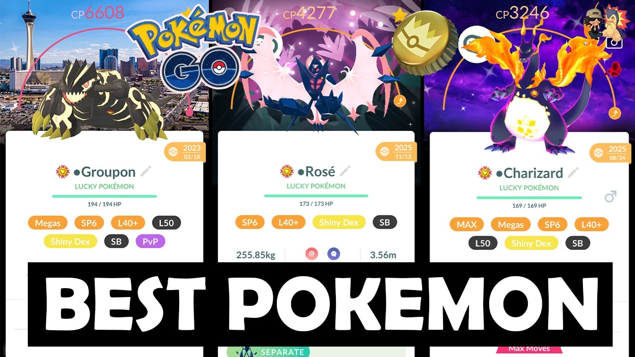 TOP 20 BEST POKEMON to GOLD BOTTLE CAP in Pokémon GO! (2026) | Which Pokémon Should You Hyper Train? background