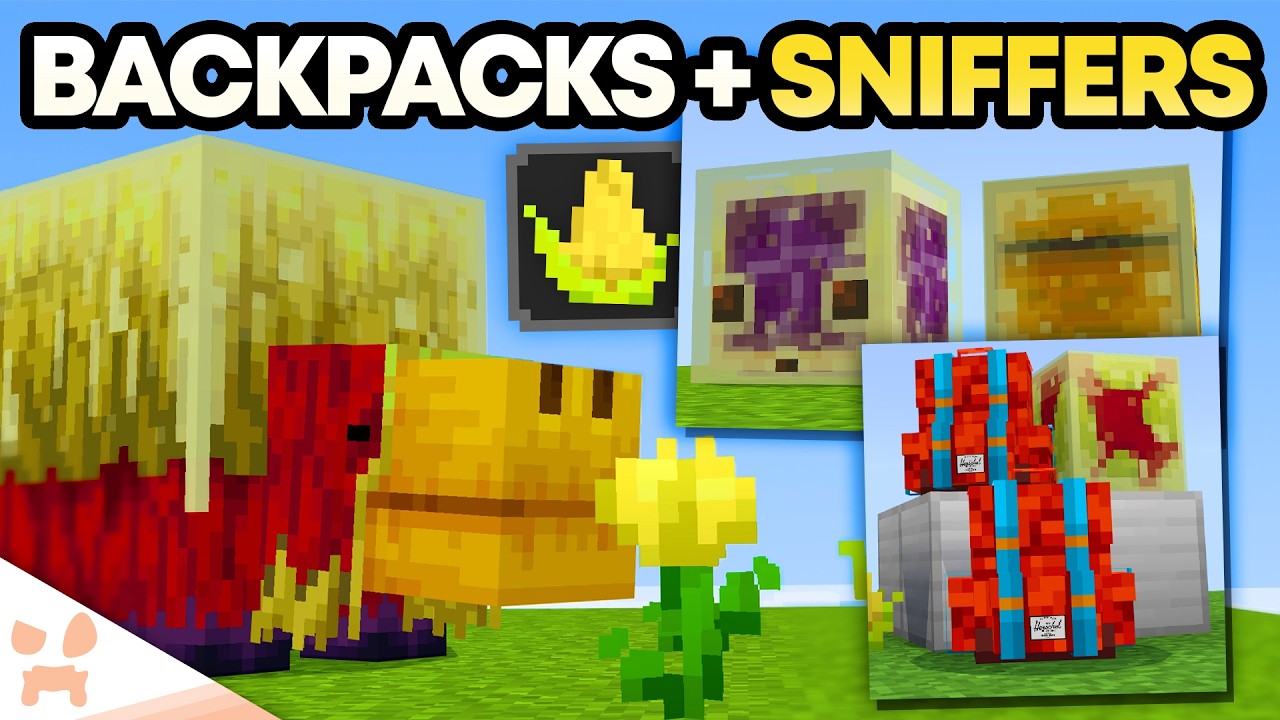 MINECRAFT'S DISAPPOINTING NEW "INVENTORY UPDATE" + SNIFFER AND SULFUR OVERHAUL... background
