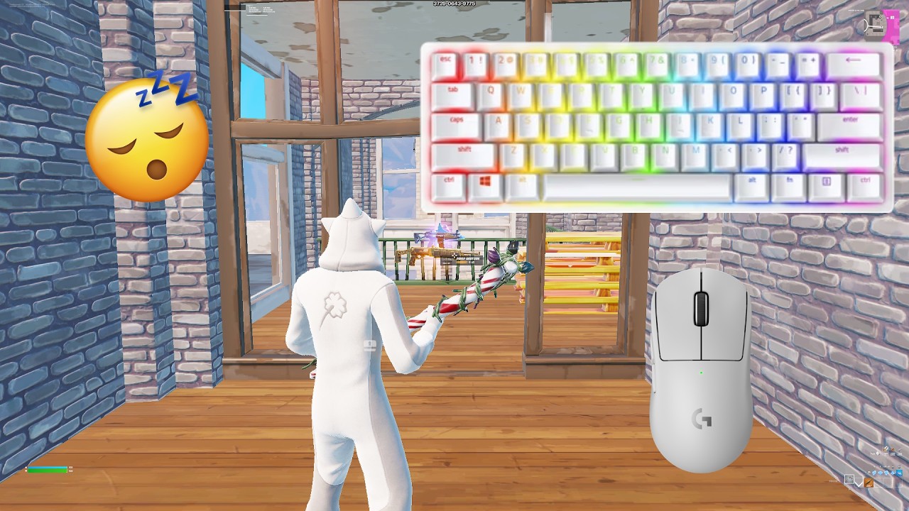 Razer Huntsman Mini ASMR 😴 Fortnite Tilted Zone Wars 🏆 Mongraal Icon Skin (240FPS 2K) background