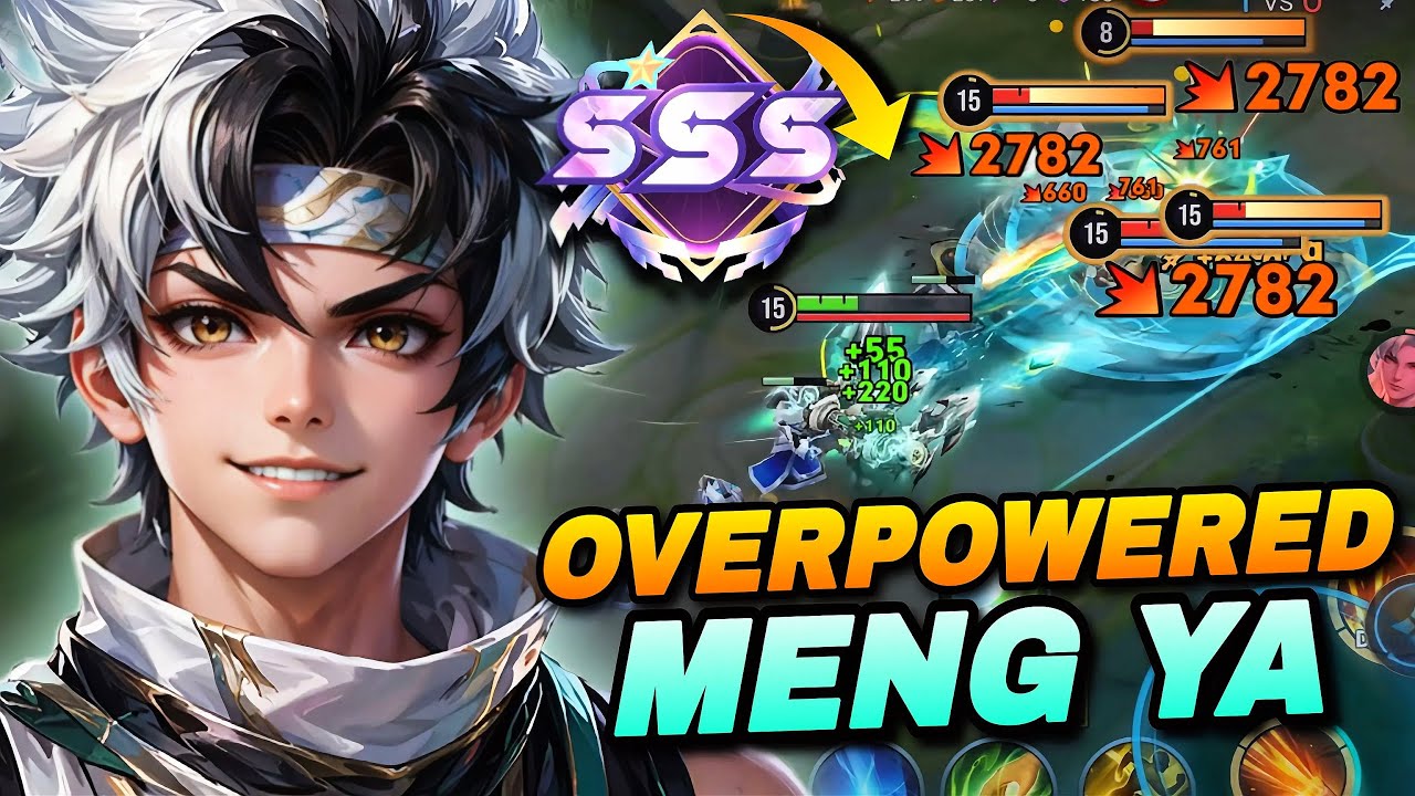 TOP 1 MENGYA OVERPOWERED SEMI TANK BUILD MAKES ENEMIES SURRENDER! | HONOR OF KINGS background