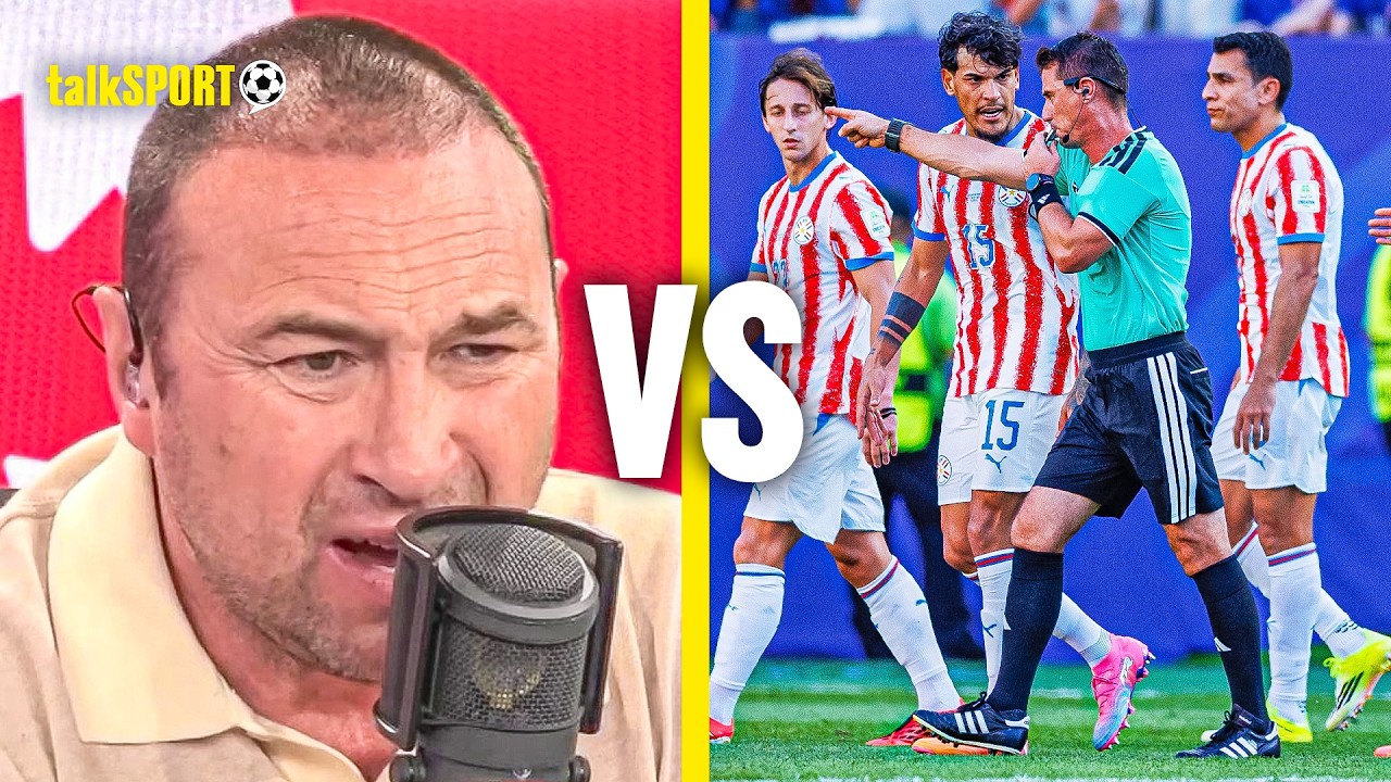 "SHODDY!" Jason Cundy RIPS INTO VAR at the 2026 World Cup after Paraguay ESCAPE Red Card Decision! background