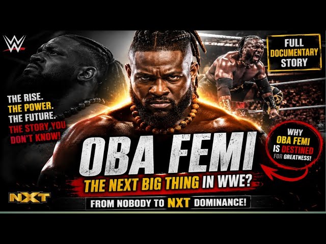 ๐ฅ The Untold Story of Oba Femi โ WWE's Next Monster! Part 1 background
