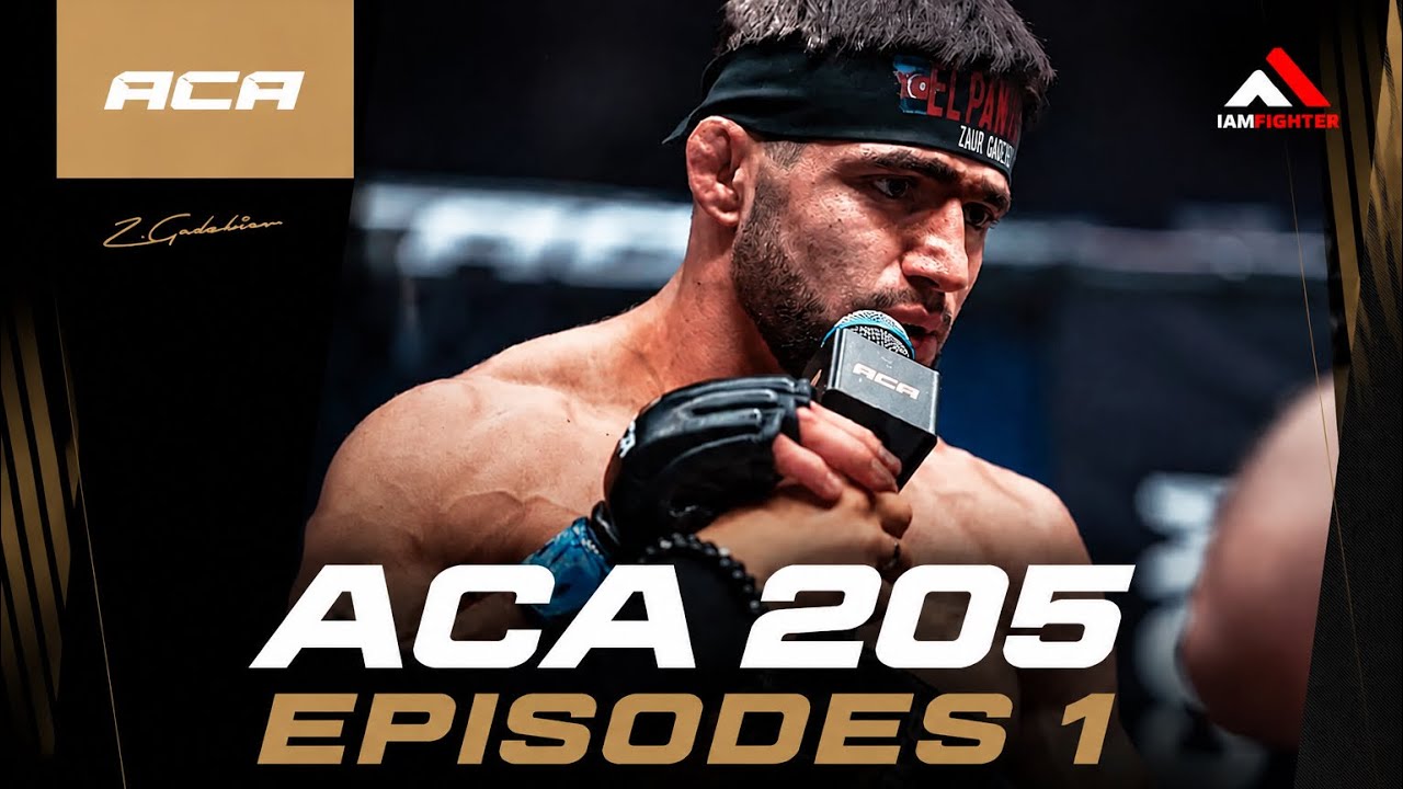 ACA 205 Episodes 1: Заур Гаджиев | Принципиальный бой с Резников, Санкт-Петербург и любимые книги