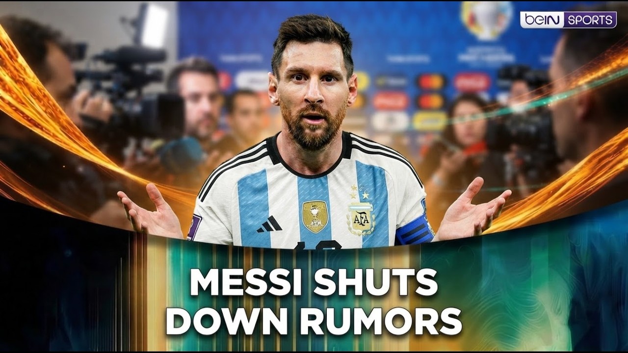 Messi shuts down Sofía Martínez rumors background