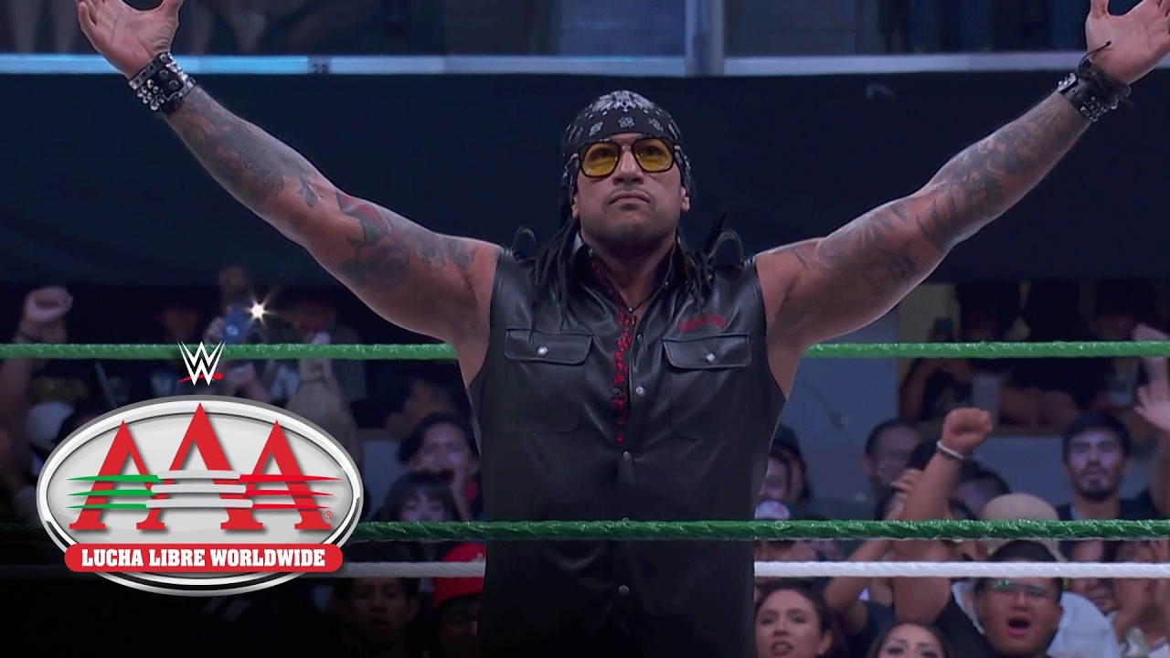 Damian Priest en Lucha Libre AAA: Mérida highlights, 4 de Julio background