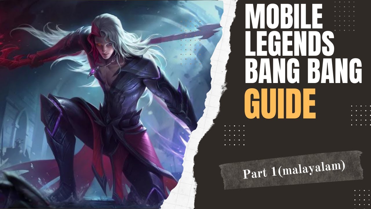 Mobile Legends Bang Bang Guide Part 1 - how to play mlbb | mobile legends | Moba 5v5 | Malayalam background