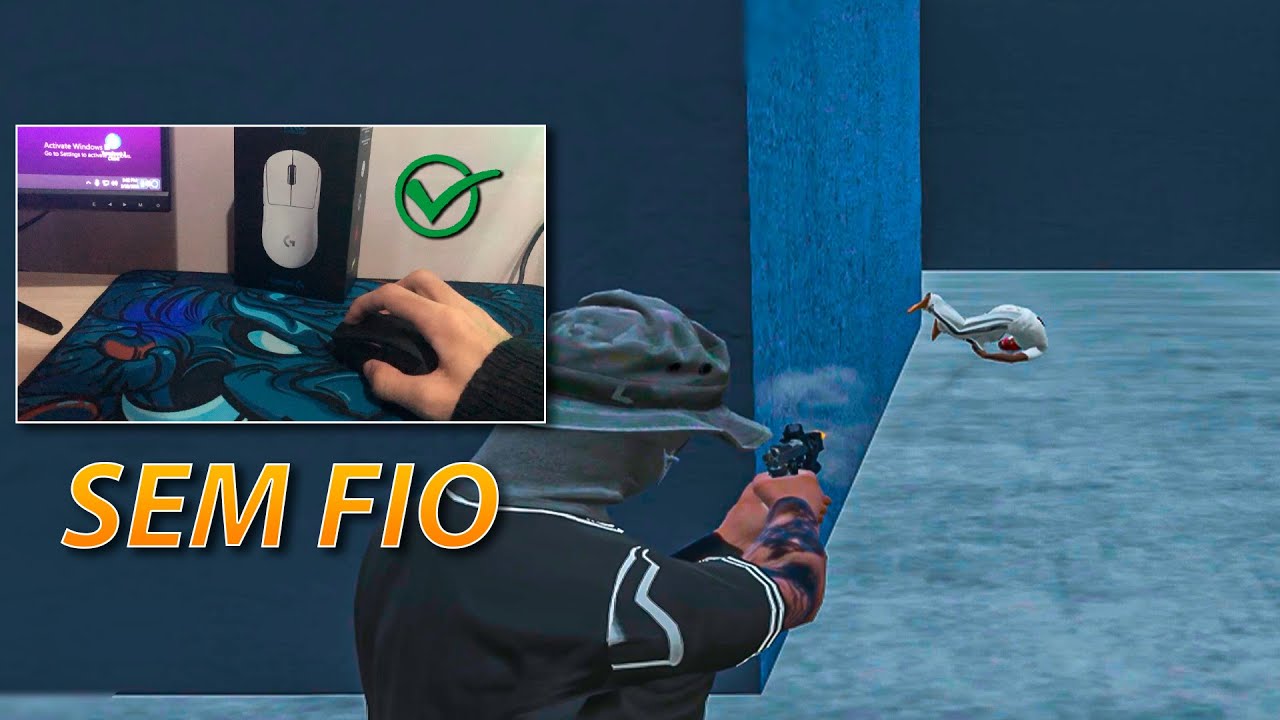 então é por isso q proplayers usam mouse sem fio pra jogar 😱 (fivem, cs go, fortnite, valorant)... background