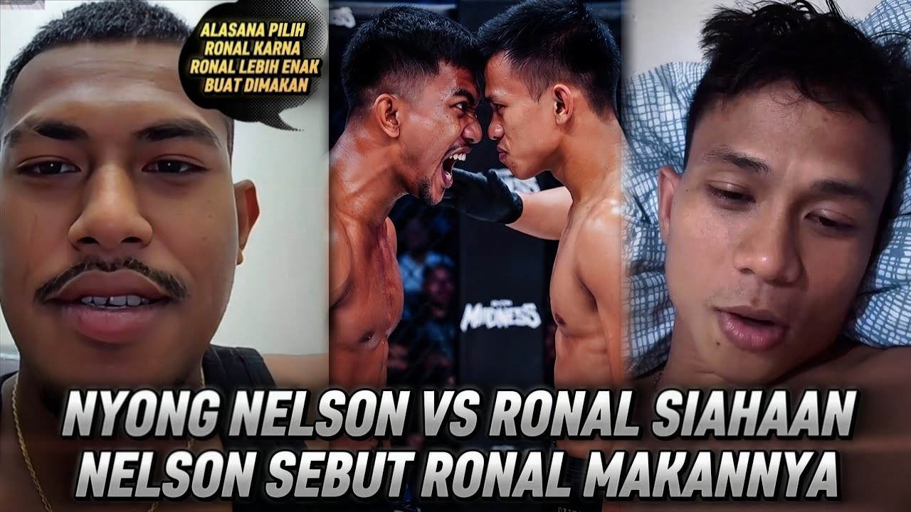 NELSON SIAP HADAPI RONAL SIAHAAN !! "ANATARA RONAL ANCUR ATAU SAYA, TAPI SAYA BELUM PERNAH HANCUR" background