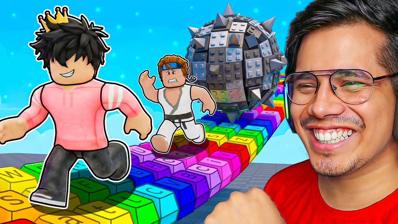 SPENDING $983772 IN KEYBOARD ESCAPE WORLD 3 ЁЯШ▒ROBLOX background