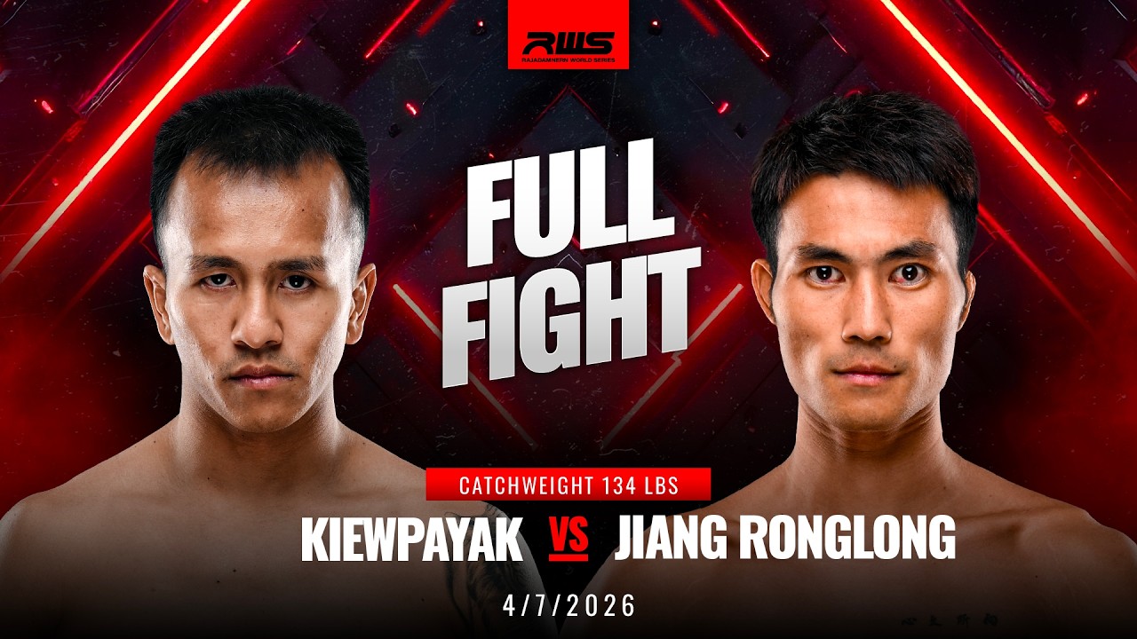 Full Fight l Kiewpayak vs Jiang Ronglong l เขี้ยวพยัคฆ์ vs เจียง หลงล่ง l RWS background