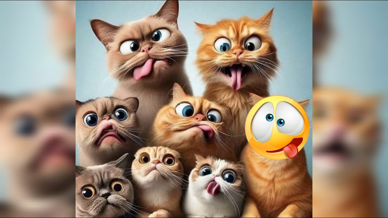 FUNNIEST CAT VIDEOS 2024 COMPILATION đ Funny Cats 59 đș #funny #pet #cat #foryou #viral #viralvideo background