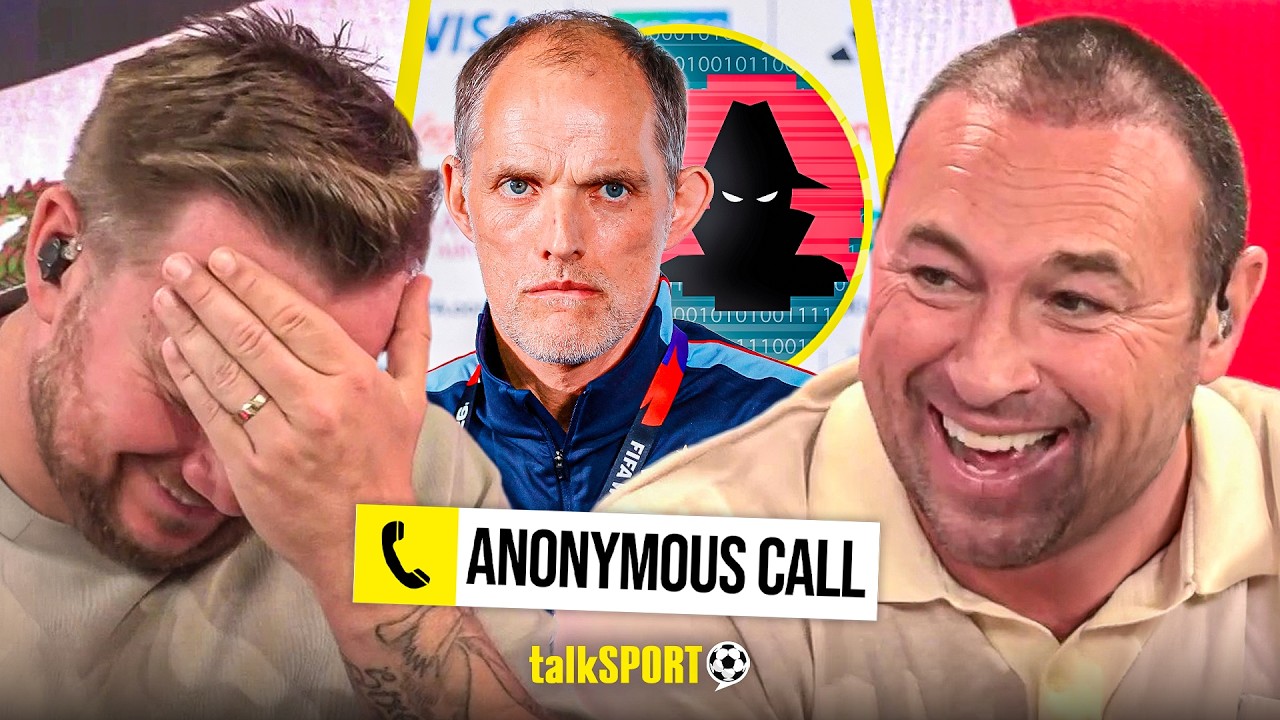 O'Hara & Cundy receive ANONYMOUS CALL from an England Fan EXPLAINING how they're MISSING WORK! background