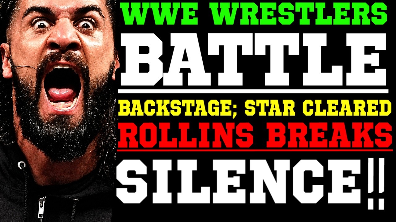 WWE News! WWE Stars Battle Backstage! Seth Rollins On SummerSlam Match! Jacy Jayne's Plans Dropped background