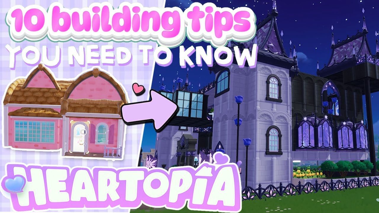 10 Pro Building Tips YOU NEED TO KNOW in Heartopia! Build Your Dream House! background