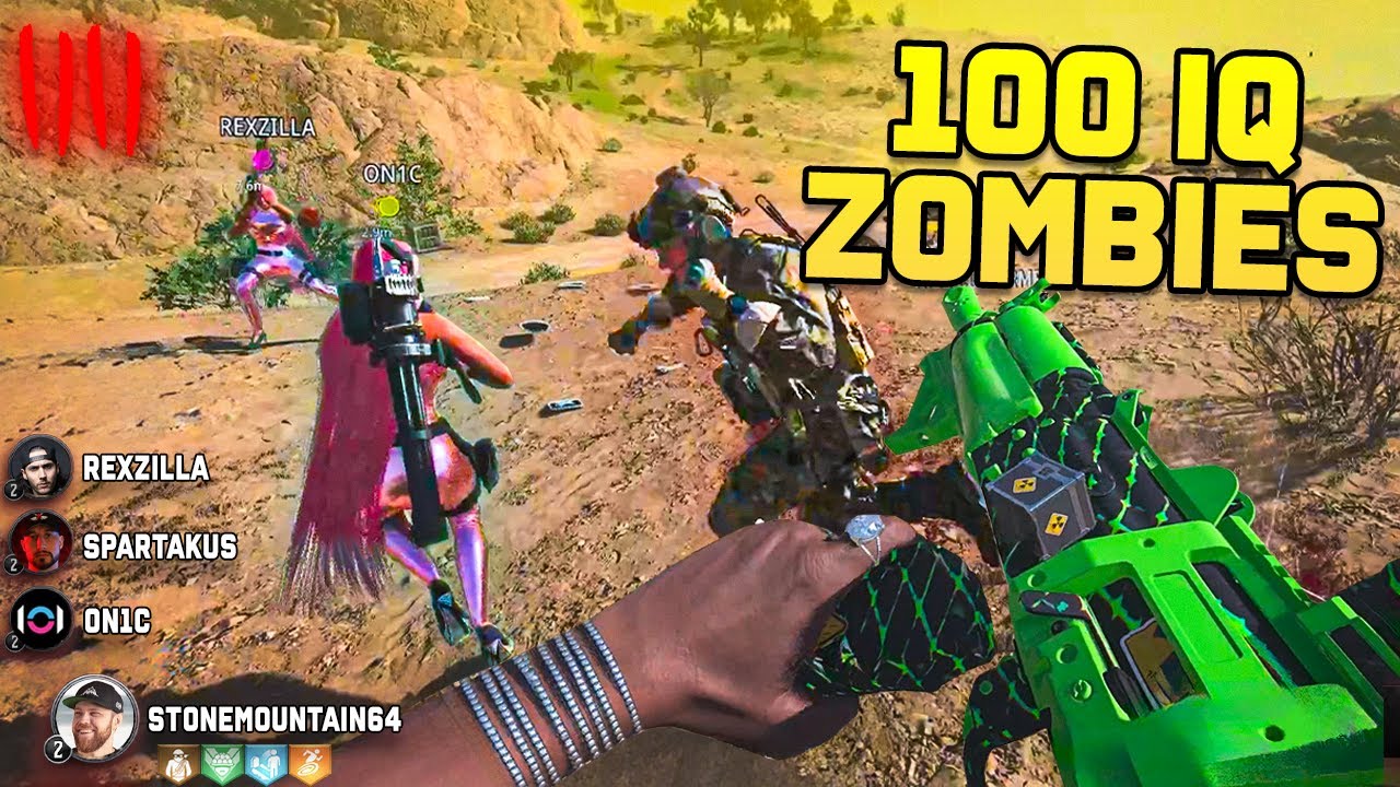 Most Intense Endgame in Warzone Zombies background