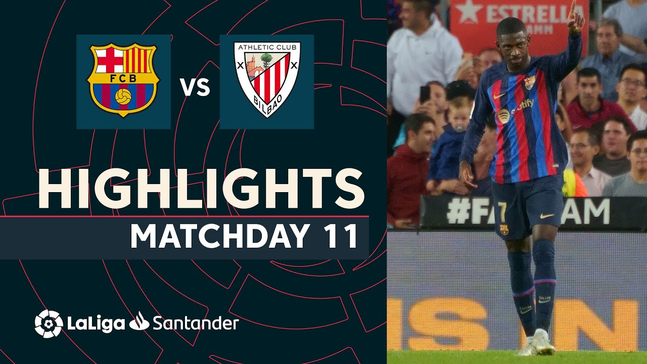 Resumen de FC Barcelona vs Athletic Club (4-0)