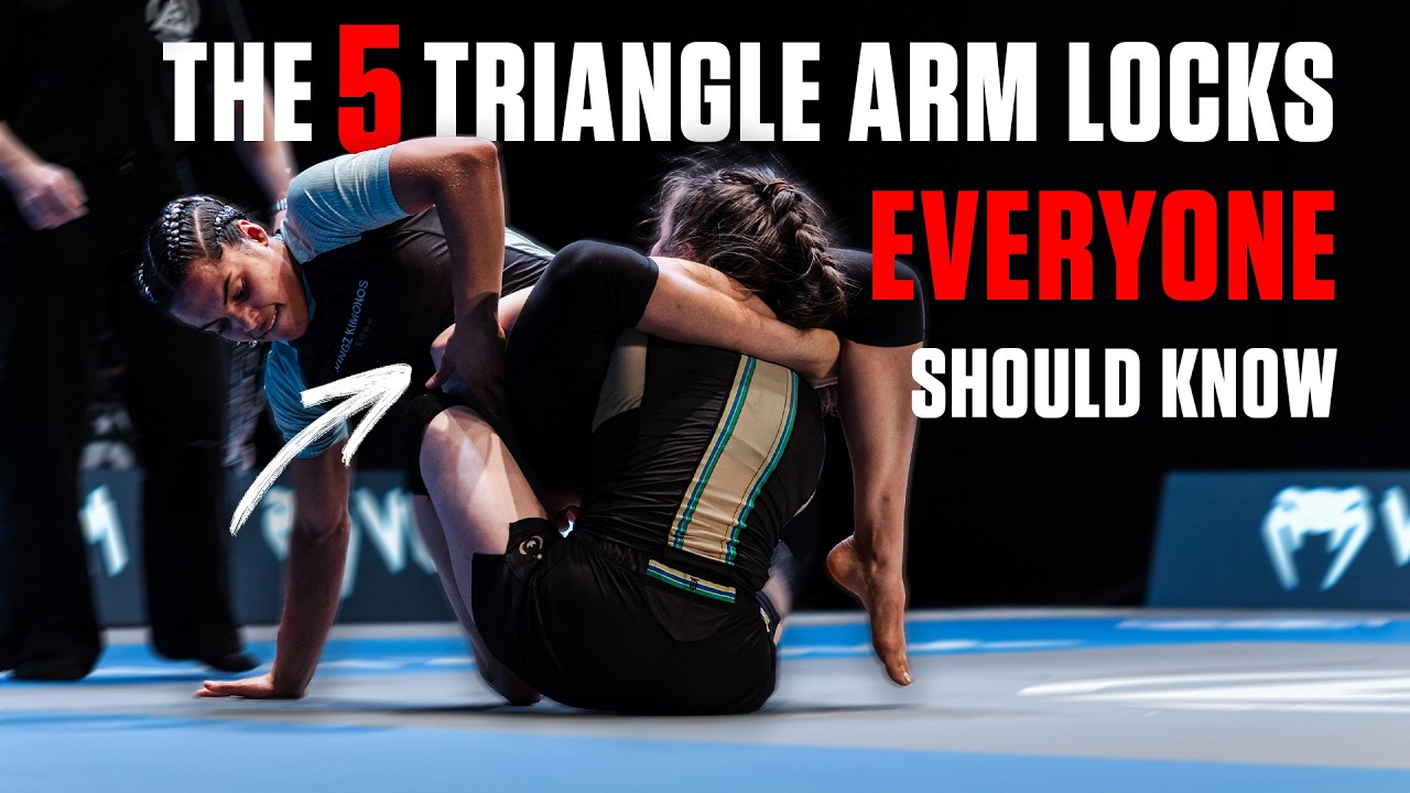 Technique Breakdown: The 5 Triangle Arm Locks Everyone Should Know background