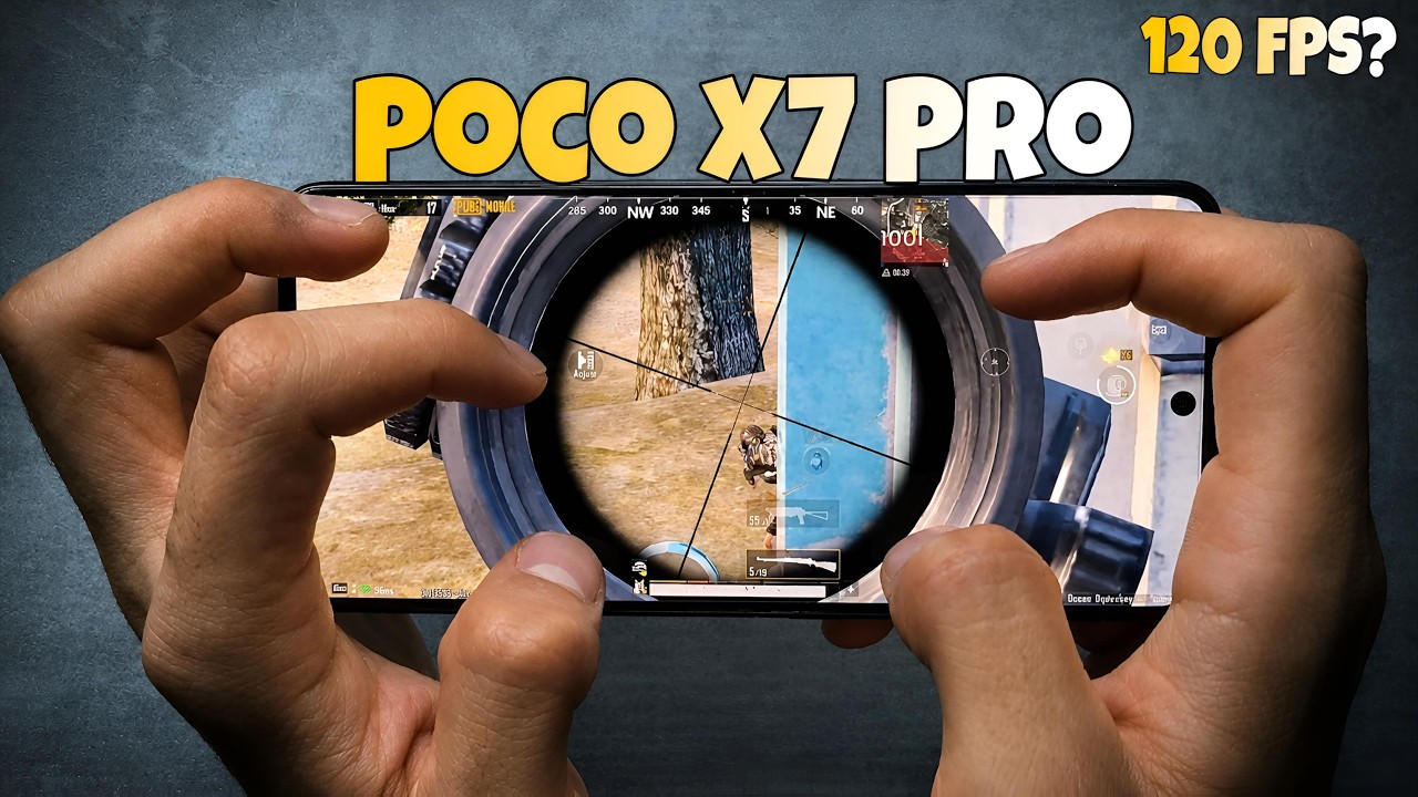 POCO X7 PRO | SMOOTH GAMEPLAY 🤯🔥 background