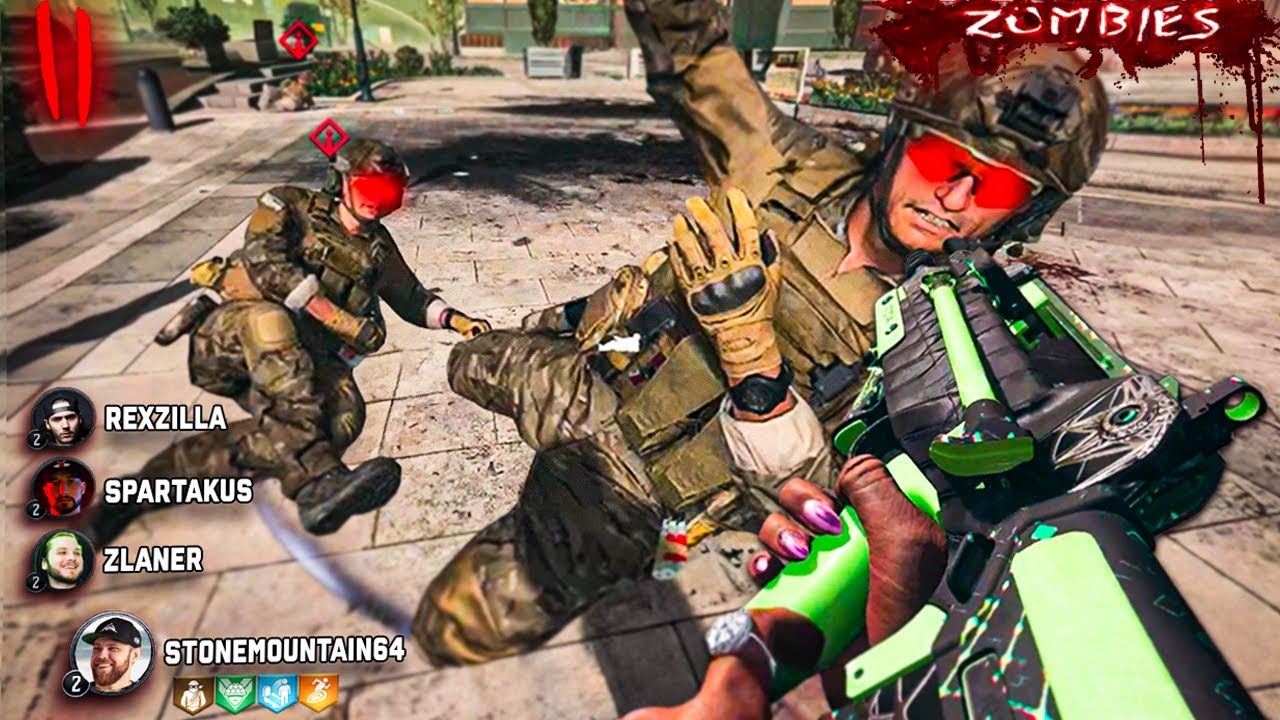 Endless Zombie Hoards in Battle Royale... background
