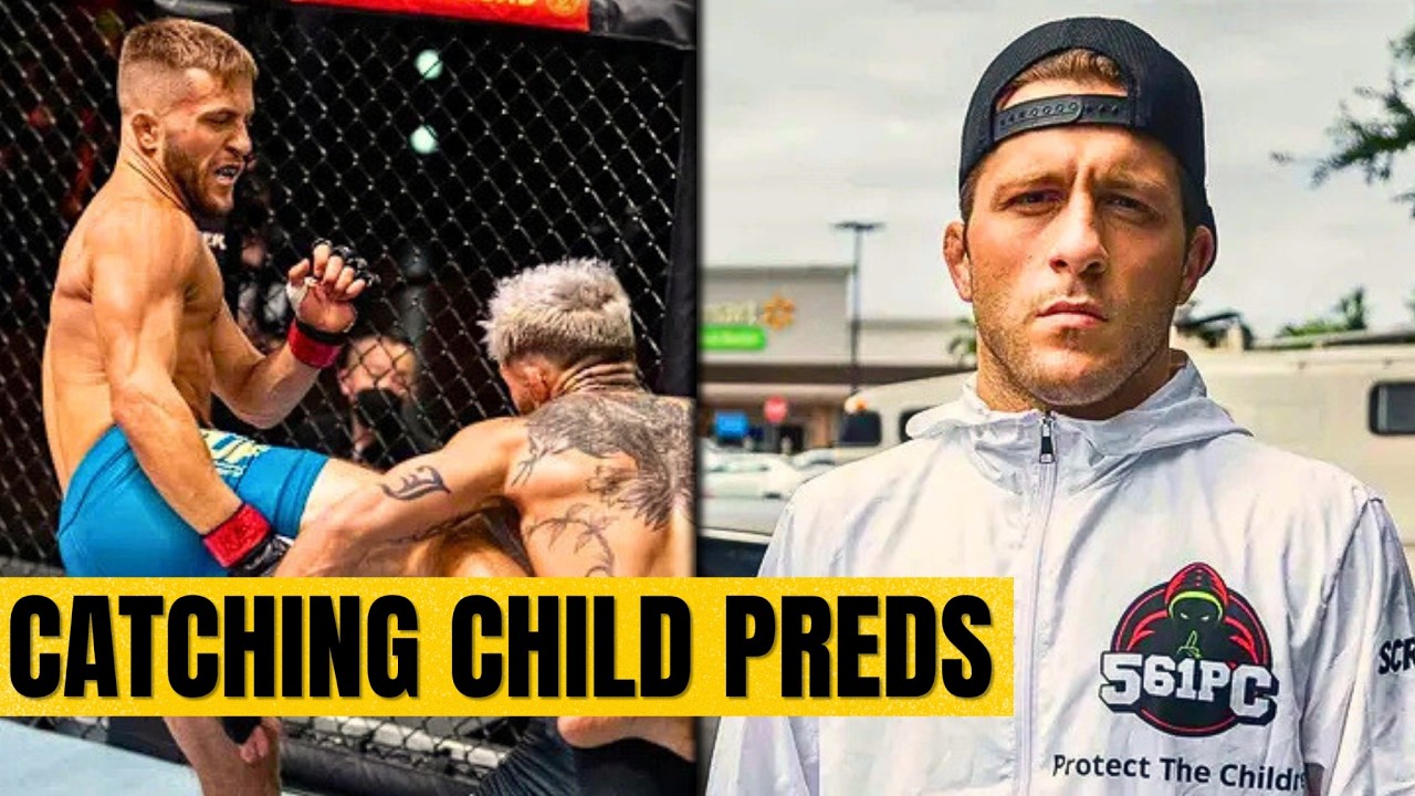 How a Pro Fighter BEGAN Catching Child Predators | UFC TUF Alumni Dustin Lampros & 561PC | MMA News