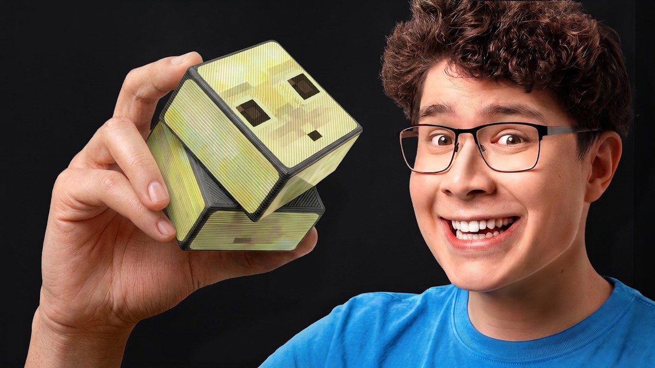 I Tested Satisfying Minecraft 3D Prints! background