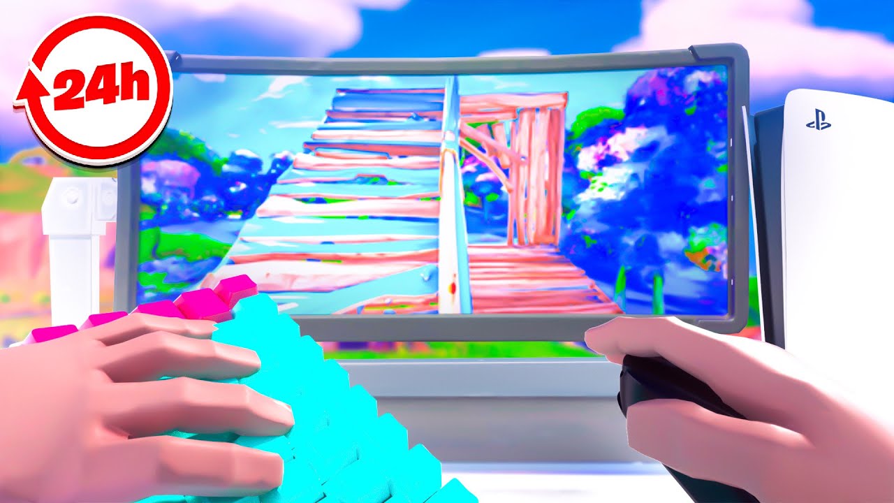 I learned Keyboard & Mouse On Console To Prove It's Easy… backdrop