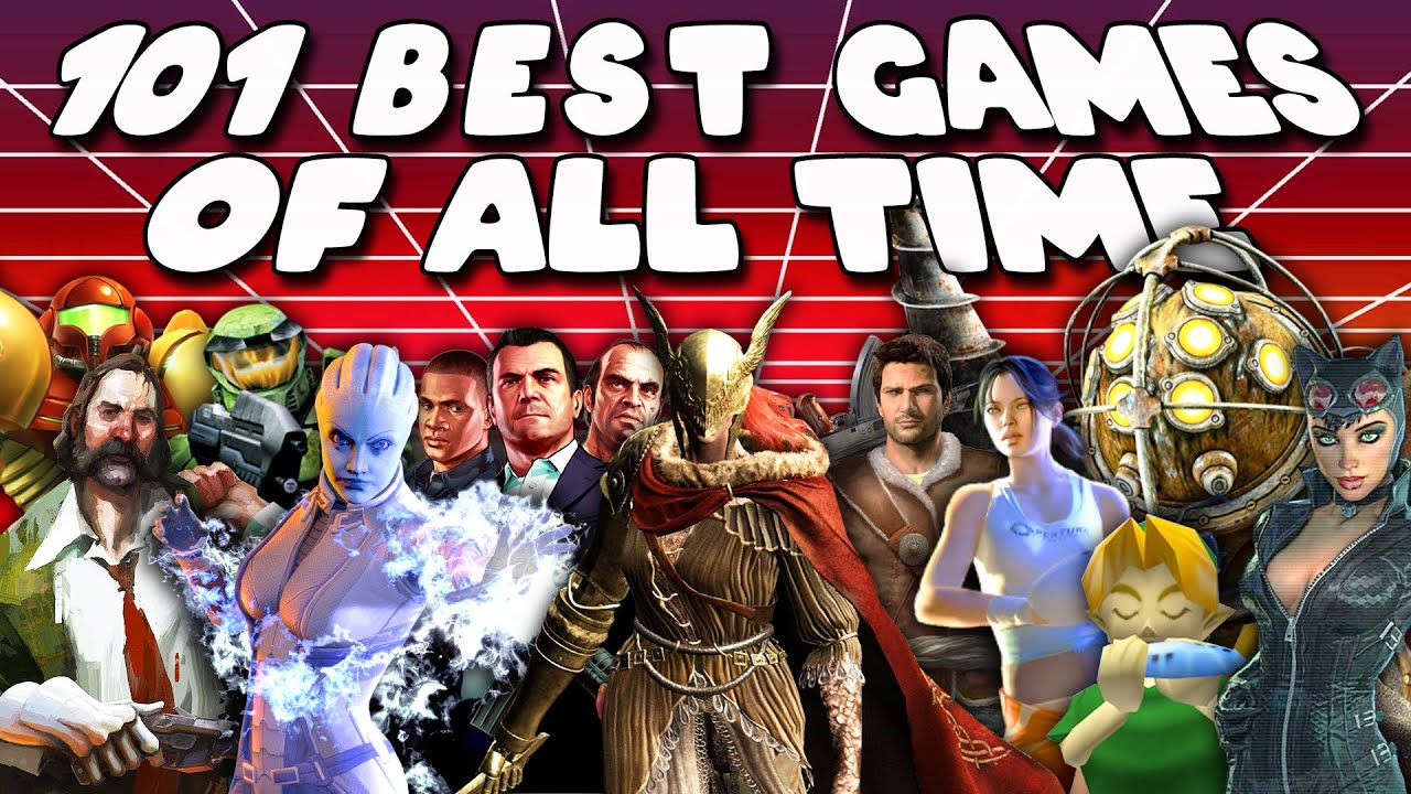 101 Best Video Games Of All Time background