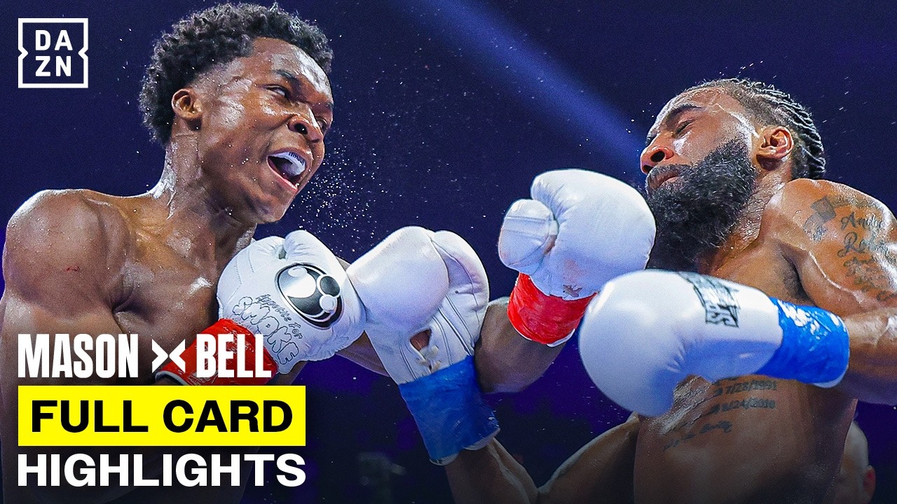 Full Card Highlights | Abdullah Mason vs. Albert Bell background