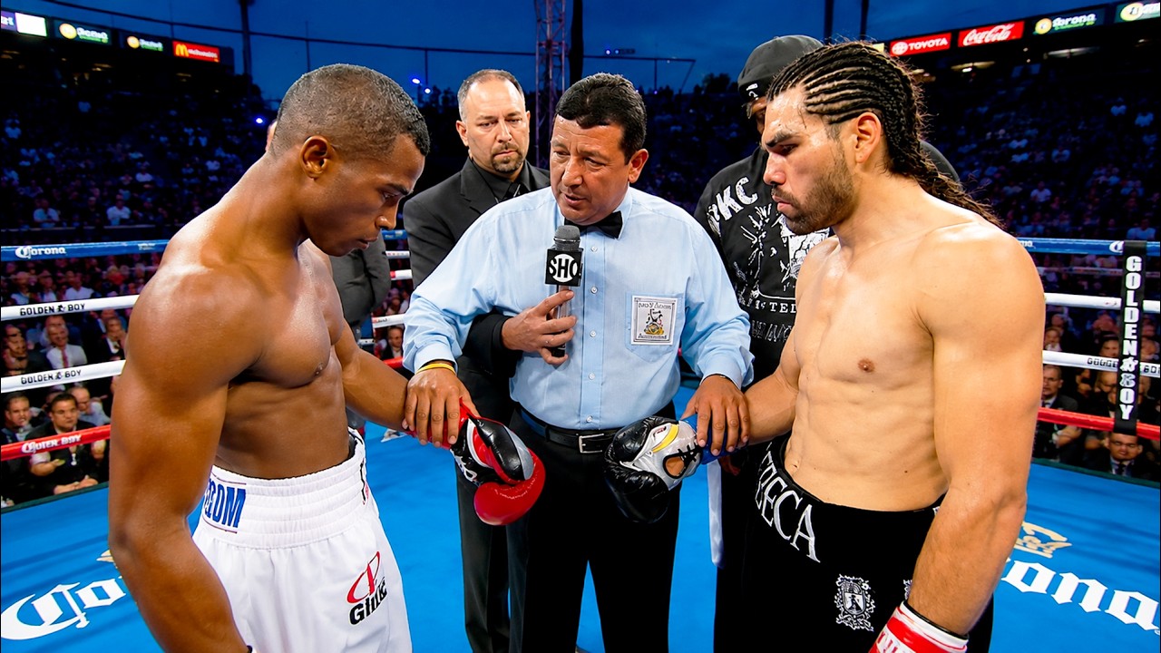 Erislandy Lara (USA) vs Alfredo Angulo (Mexico) | KNOCKOUT, BOXING fight, HD, 60 fps background