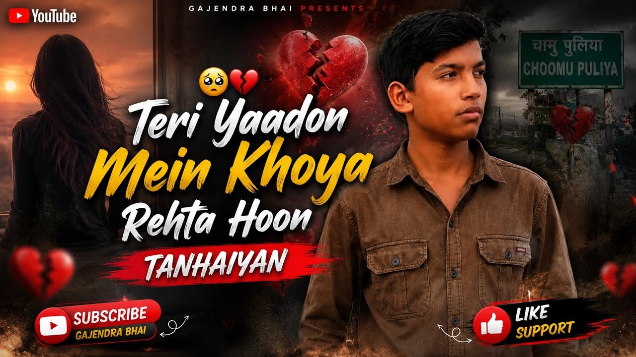 ЁЯТФ Teri Yaadon Mein Khoya Rehta Hoon тАУ Free Fire Sad Montage background