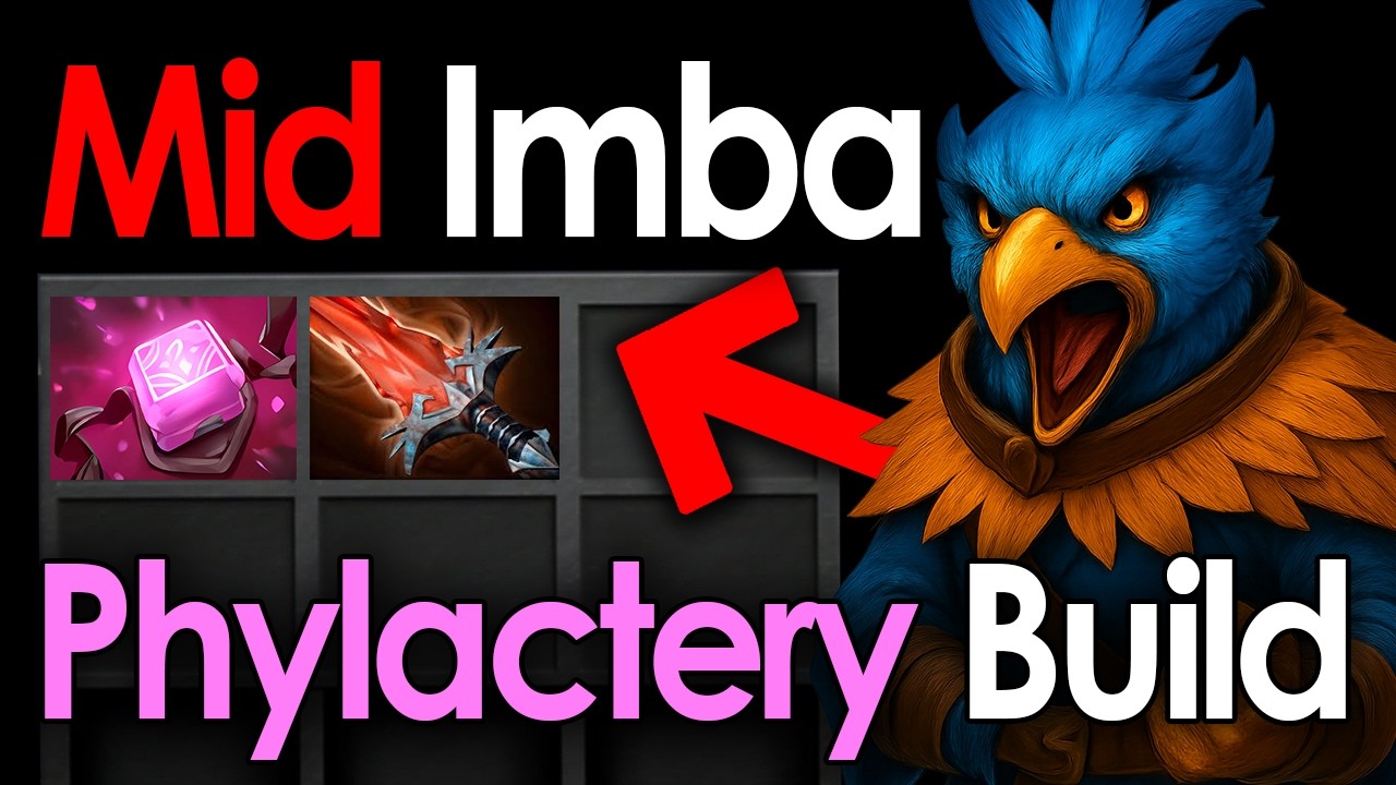NEW Phylactery KEZ Mid is BROKEN in 7.41d! Crystalys Build DOMINATES | Dota 2 background
