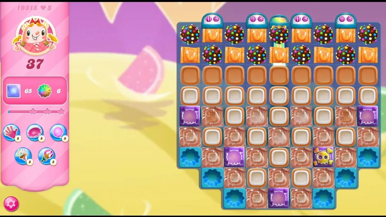 Candy Crush Saga Level 19515 Walkthrough | Tips & Strategy background