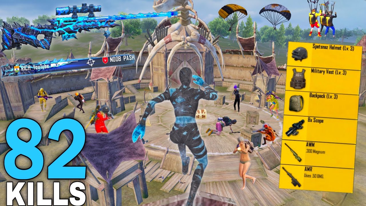 OMG!😨82 KILLS in 2 MATCHES 🥵SOLO VS SQUAD | Pubg mobile🔥 Pubg mobile- BGMI background